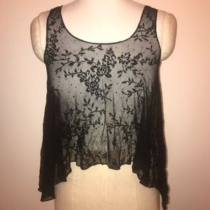 Guess Sparkly Sleeveless Tank Top